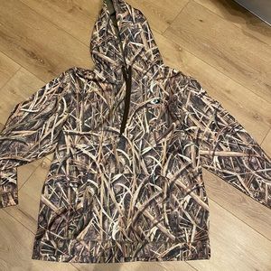 Shadow grass blades hoodie